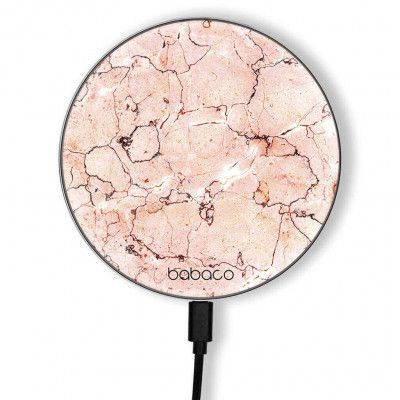 Trådlös laddare 10W Premiumglas Abstract 008