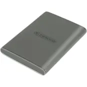 Transcend Portabel Mini SSD USB-C 2TB - Grå