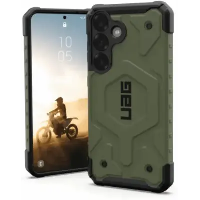 UAG Galaxy S25 Mobilskal MagSafe Pathfinder Magnet - Olive