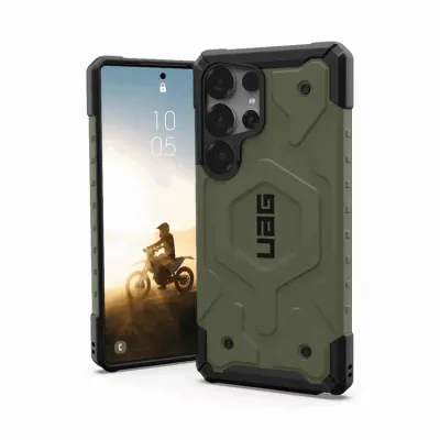 UAG Galaxy S25 Ultra Mobilskal MagSafe Pathfinder Magnet - Olive