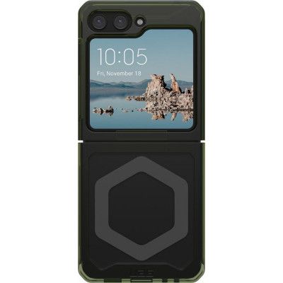 UAG Galaxy Z Flip 5 Mobilskal Magsafe Plyo Pro - Olive/Space Grå