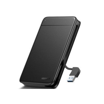 Ugreen 2.5'' SATA SSD/HDD Pocket USB-A Kabel - Svart