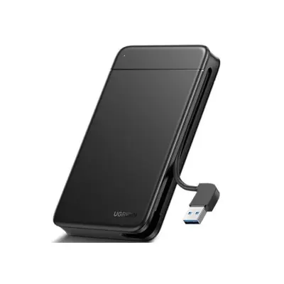 Ugreen 2.5''SATA SSD/HDD Pocket USB-A Kabel - Svart