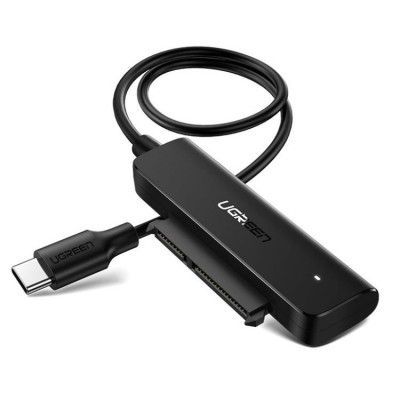 Ugreen Adapter 2.5'' SATA III HDD SSD USB-C 3.2 - Svart