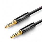Ugreen AUX Audio Kabel Mini Jack 3.5 mm 1m - Svart