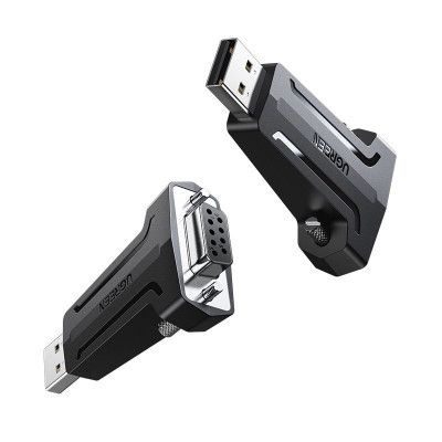 Ugreen DB9 RS-232 - USB Adapter - Svart