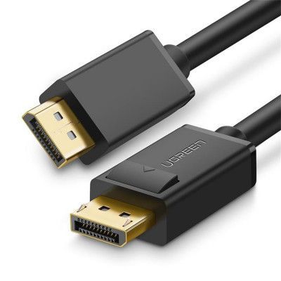 Ugreen DisplayPort Till DisplayPort 4K Kabel 1m - Svart