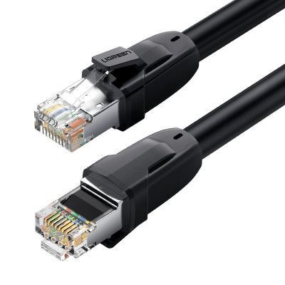 UGreen Ethernet Kabel RJ45 Cat 8 T568B 15 m Svart
