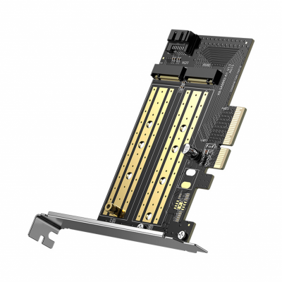 Ugreen Expansionskort Adapter PCIe 3.0x4 to SSD - Svart