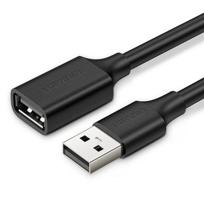 Ugreen Förlängning Kabel USB Hane Till USB Hona 1.5m - Svart