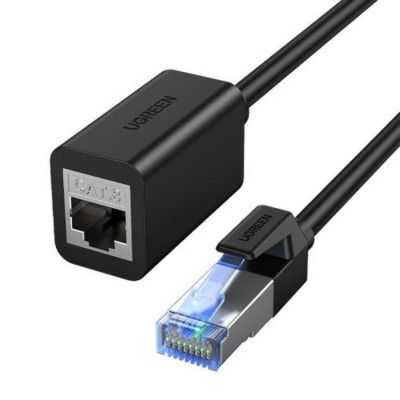 Ugreen Förlängnings Ethernet Kabel 1m - Svart