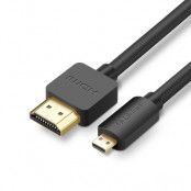 Ugreen HDMI 2.0 Till Micro HDMI Kabel 2 m - Svart