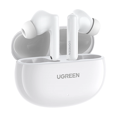 Ugreen HiTune T6 Trådlösa Hörlurar med USB-C kabel- Vit