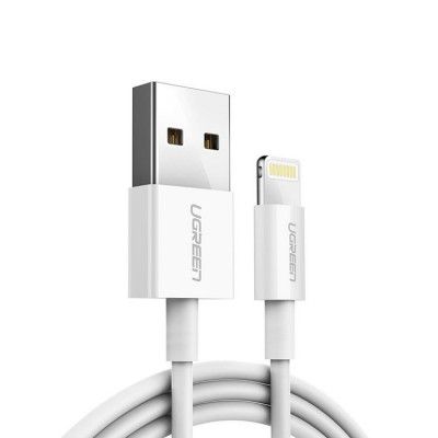 Ugreen USB-A till Lightning kabel 1m - Vit