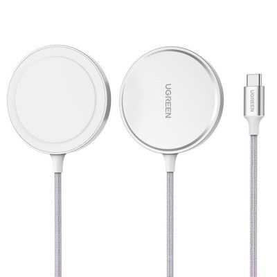 Ugreen MagSafe Trådlös Laddare 15W - Silver