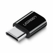 Ugreen micro USB - USB Type C adapter Svart