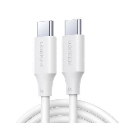 Ugreen US562 USB-C/USB-C PD Kabel 100W 1m - Vit