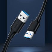 UGreen USB 2.0 male USB 2.0 male Kabel 1 m Svart