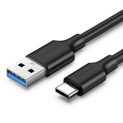 Ugreen USB-C till USB-A kabel 1m 3A Svart