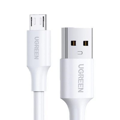 Ugreen USB-A Till Micro-USB Kabel 0.25m - Vit