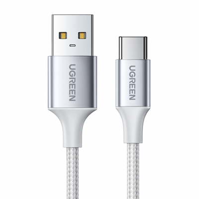Ugreen USB-A Till USB-C 3A Kabel 0.5m QC US288 - Vit