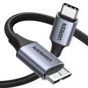 Ugreen USB-C till microUSB 3.0 1m - Grå