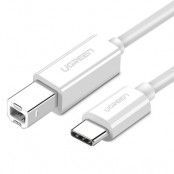 Ugreen USB-C Till USB-B Printer Kabel 1m - Vit