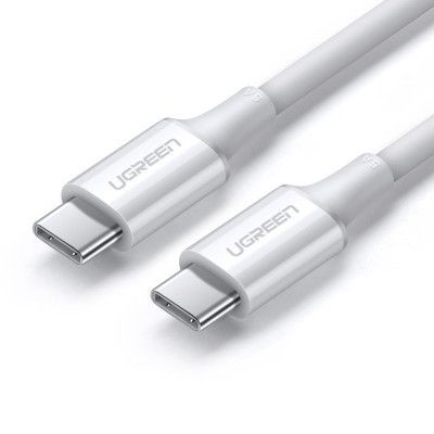 Ugreen USB-C till USB-C kabel 1m - Vit