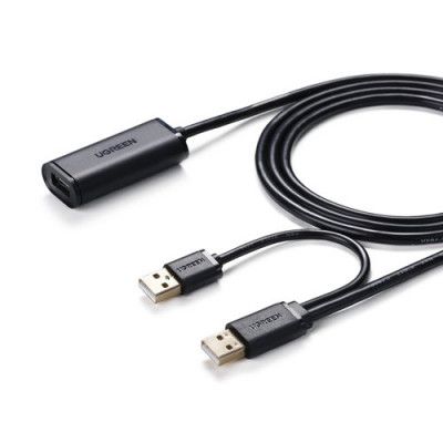 Ugreen USB Förlängnings kabel 5m - Svart