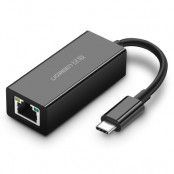 UGreen USB Type-C 1000Mbps Gigabit network adapter - Svart