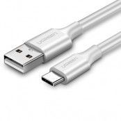 UGreen USB Type C laddnings Kabel 480 Mbps 3 A 1 m Vit