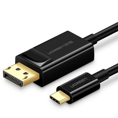 Ugreen USB-C till Display Port 4K Kabel 1.5m - Svart