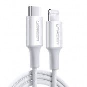 Ugreen MFi USB-C Till Lightning Kabel 1.5 m - Vit