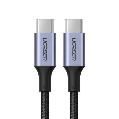 UGreen USB Type C - USB Type C Kabel 5 A 100 W 3.0 FCP 1,5 m Grå