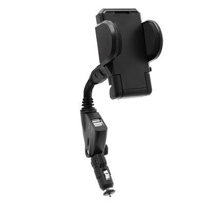 Universal Bilhållare för cigarettuttaget med 2 USB-portar