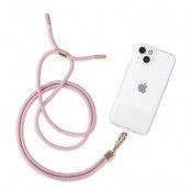 Universal Halsbandssnöre för Mobil Chain 2 - Rosa/Guld
