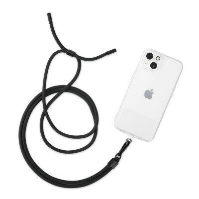 Universal Halsbandssnöre för Mobil Chain 2 - Svart