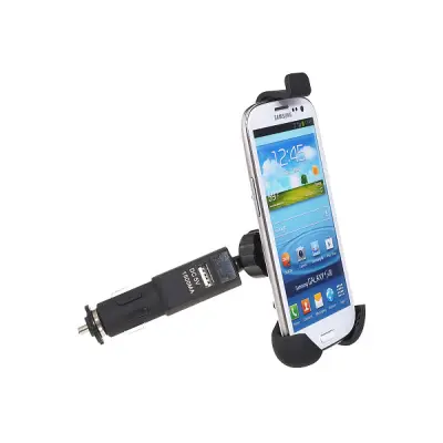 Universal Smartphone bilhållare med laddare.