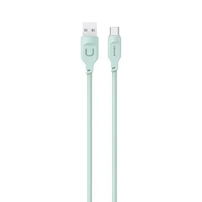 USAMS Kabel USB-C 6A 1,2m Display Lithe (US-SJ568) - Grön