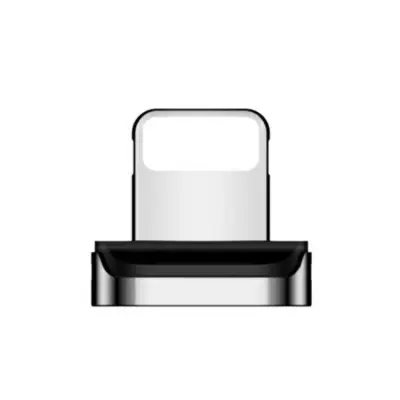 USAMS Magnetisk Adapter Lightning U28 - Silver