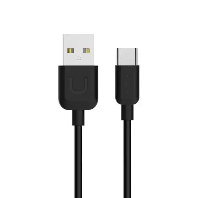 USAMS U-Turn USB-C Kabel 1 m TCUSBXD01 - Svart