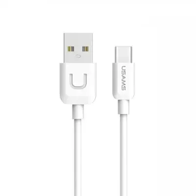 USAMS U-Turn USB-C Kabel 1 m TCUSBXD02 - Vit
