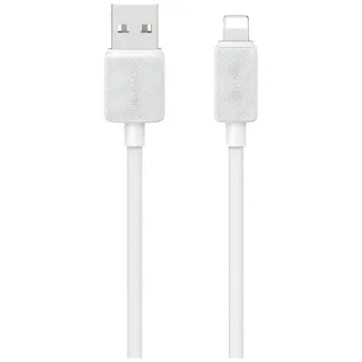 Usams USB-A Till Lightning Kabel 1m KY Series - Vit