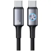 USAMS USB-C Till USB-C Kabel 60W 1.2m Huan - Tarnish