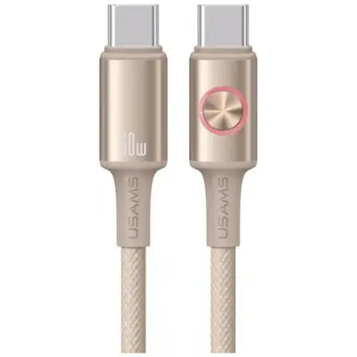 USAMS USB-C Till USB-C Kabel 60W 1.2m Huan - Titan