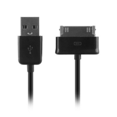 USB-A Till 30-pin Kabel För Samsung Galaxy Tab bulk - Svart
