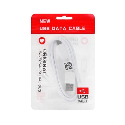 USB-C till USB-A kabel 3.0 HD2 1m Vit