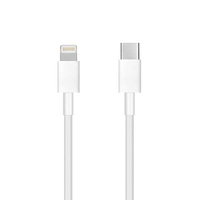 USB-C Kabel till iPhone Lightning 8-pin PD 18W - Vit