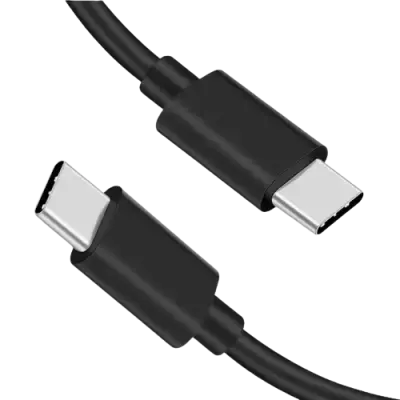 USB-C till USB-C kabel 2m HD23 - Svart