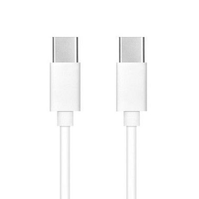USB-C Till USB-C Kabel PD 60W 1m - Vit